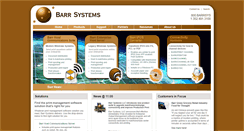 Desktop Screenshot of barrsystems.com